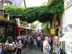 Blick in die Drosselgasse