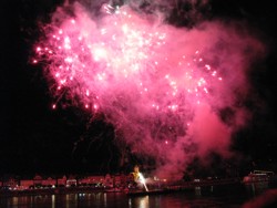 Rhein in Flammen